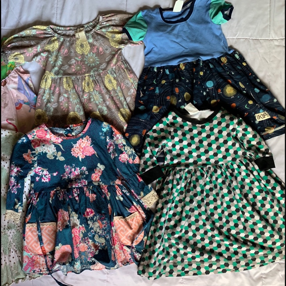 Size 4 tops/dresses! Kpea, MJ